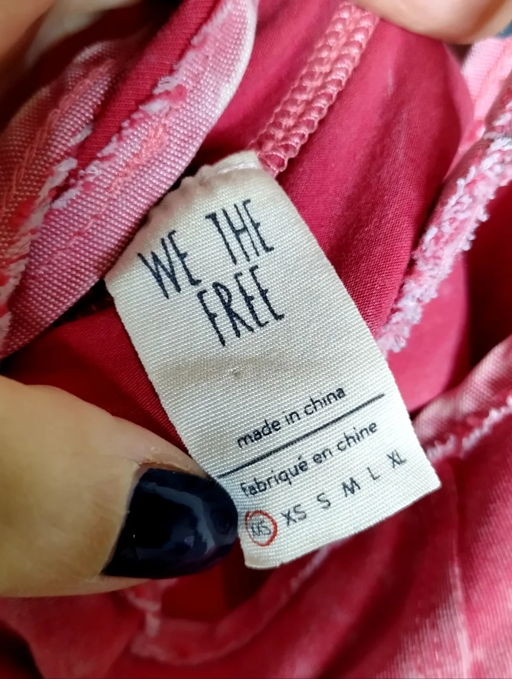 Free People Y2K We The Free Solid Mylo Tank Top Wine Pink Button Front Sz Xxs - Picture 6 of 9